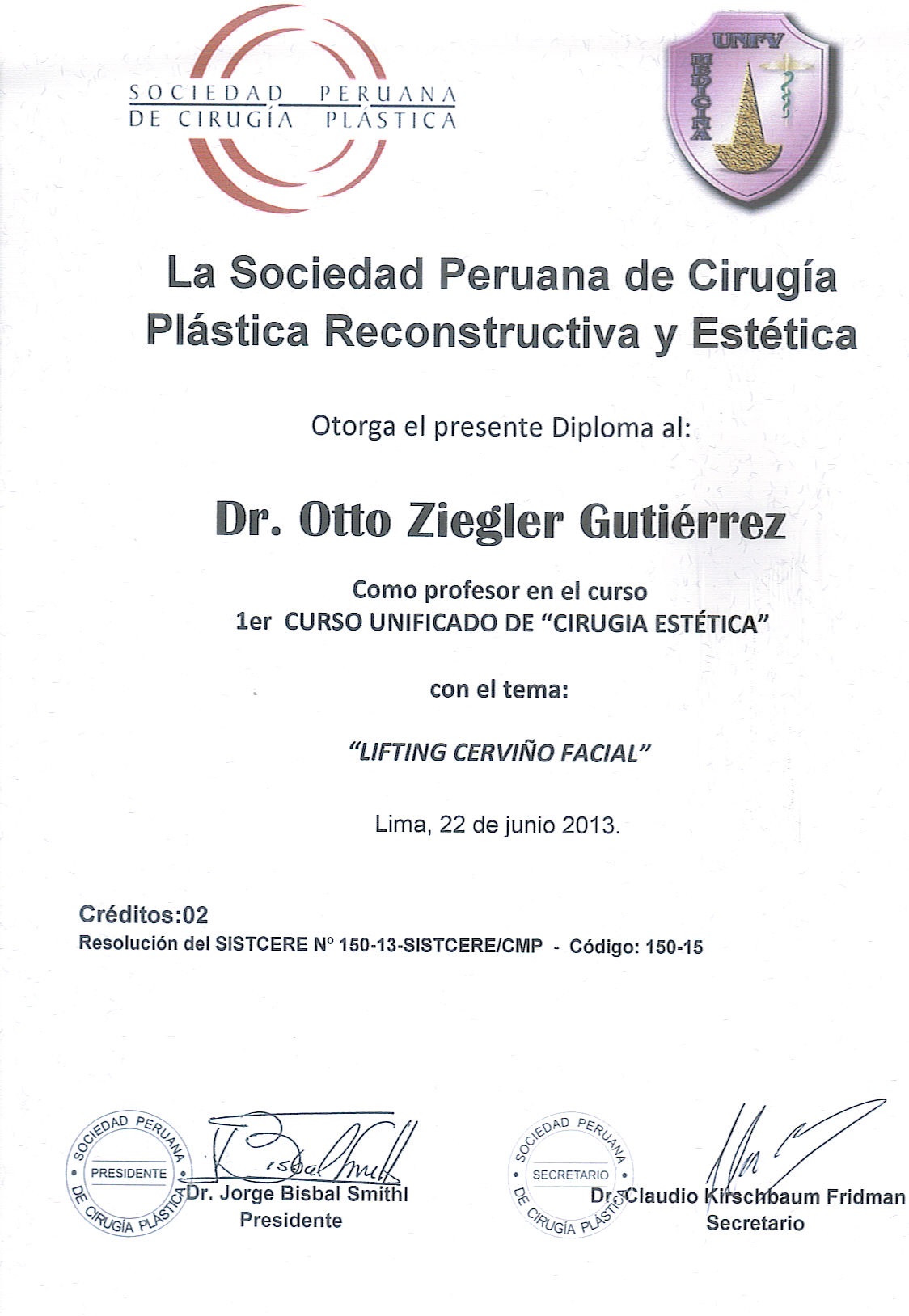 Cirugia Plastica Peru, Cirugia Estetica Peru, Dr. Otto Ziegler