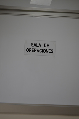 SALA DE OPERACIONES