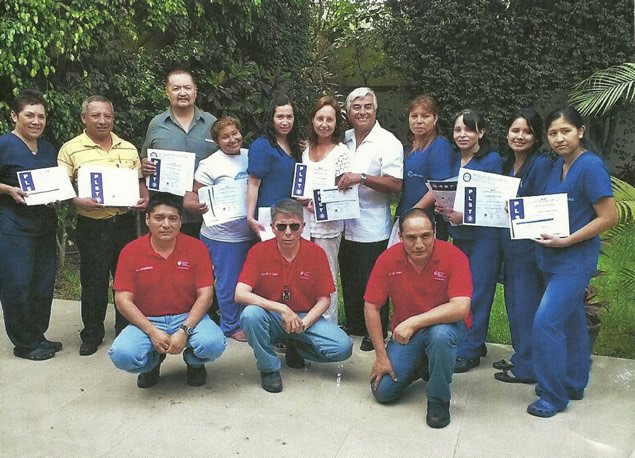 Todo el personal de la Clínica Ziegler